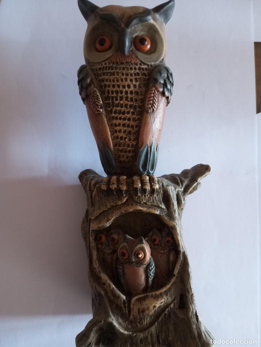 Vintage: FIGURA DE B&Uacute;HO DE RESINA - Foto 3