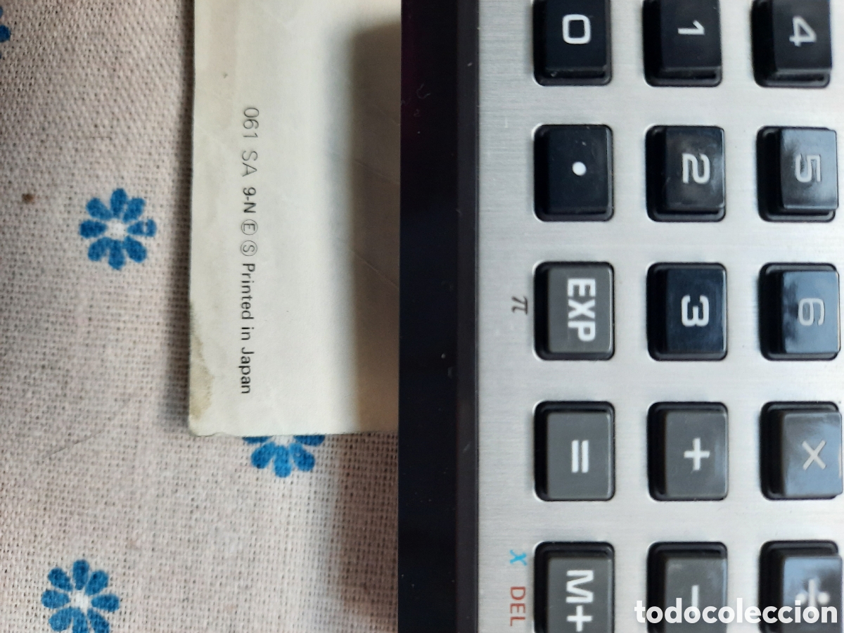 Vintage: Calculadora Casio fx140 - Foto 5