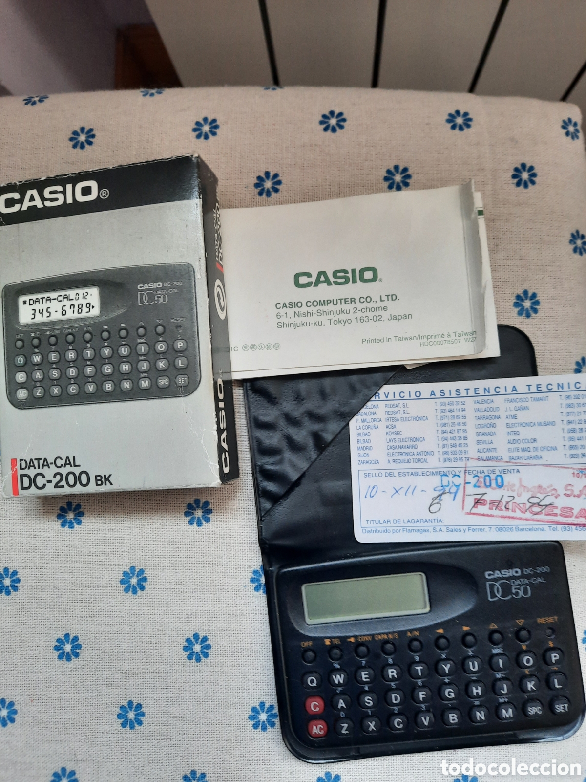 Vintage: Calculadora Casio DC200 - Foto 1