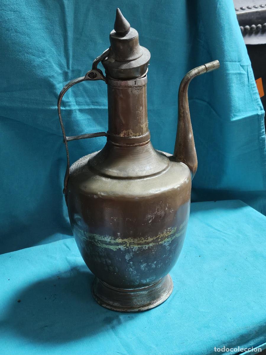 Vintage: tetera de cobre antigua - Foto 1