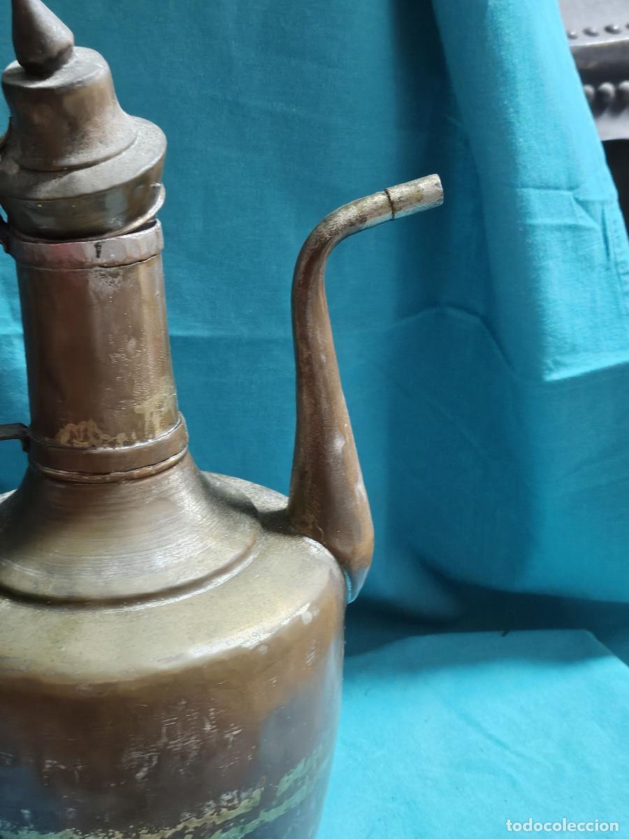 Vintage: tetera de cobre antigua - Foto 3