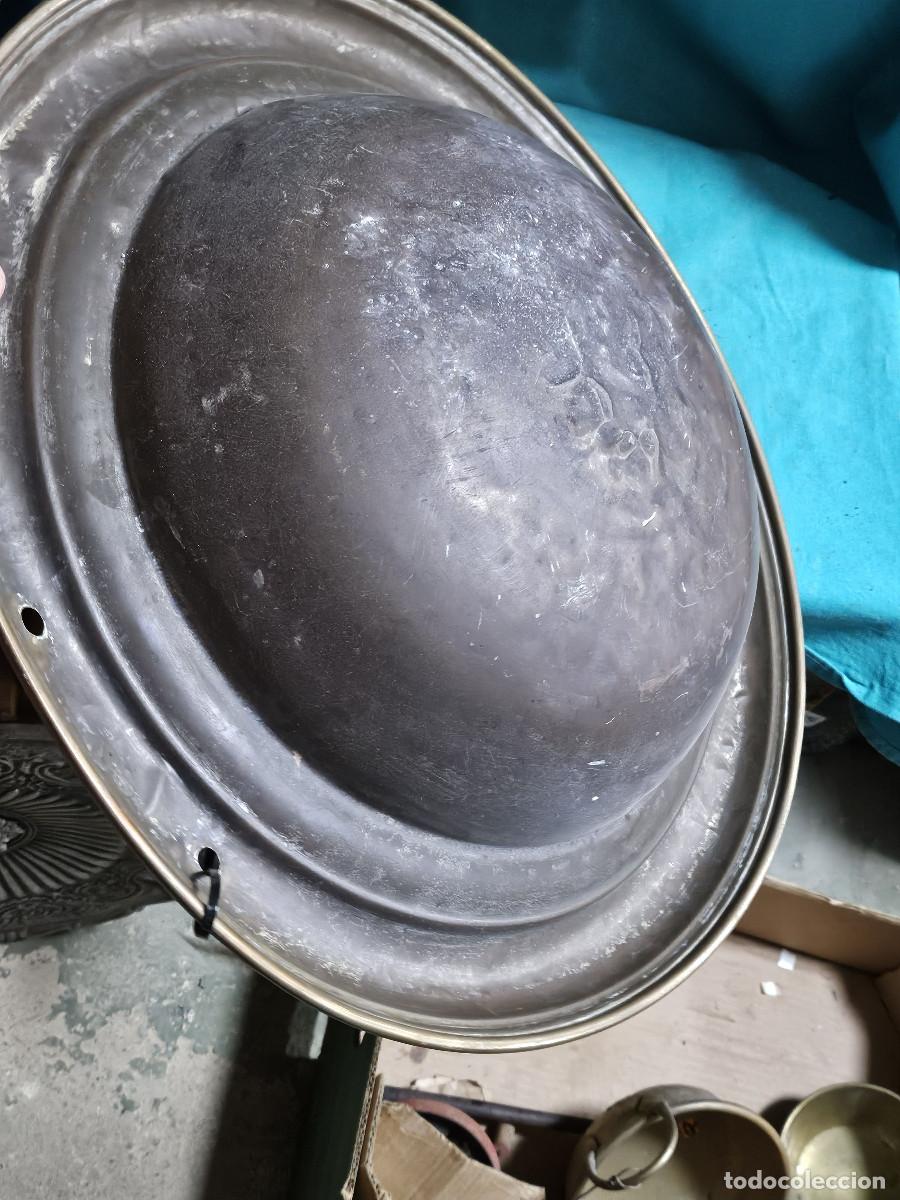 Vintage: bracero antigo de metal con badila - Foto 3