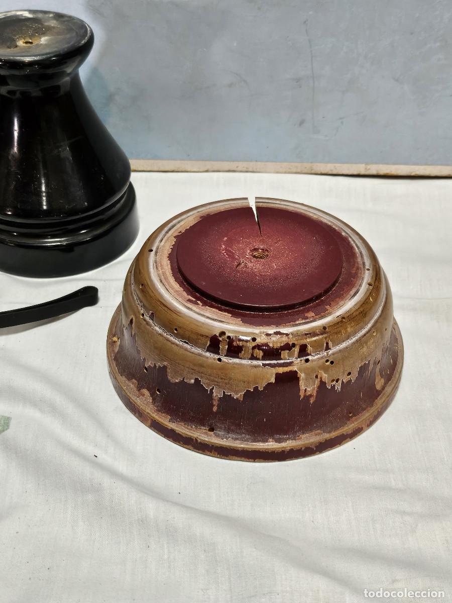 Vintage: peana de madera antigua - Foto 1