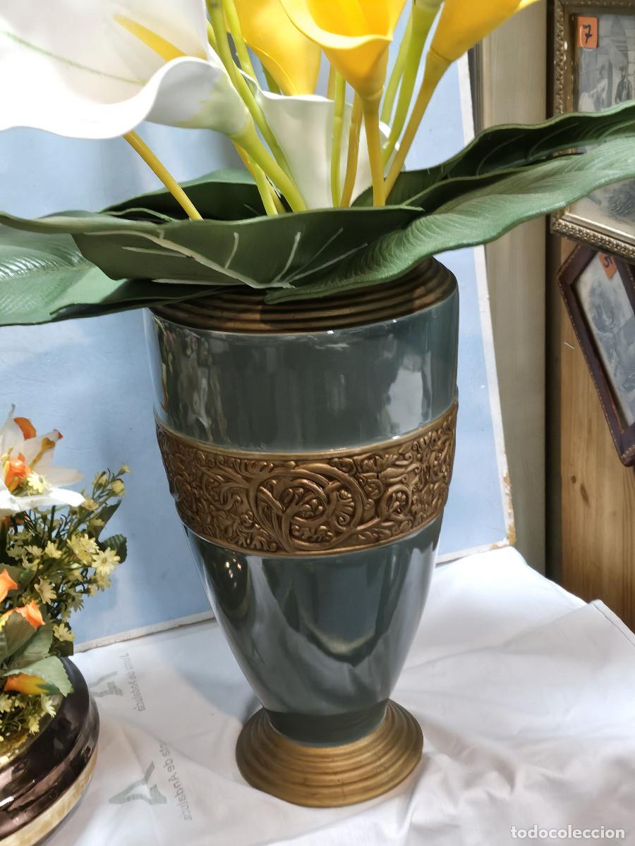 Vintage: jarron de ceramica antiguo - Foto 3