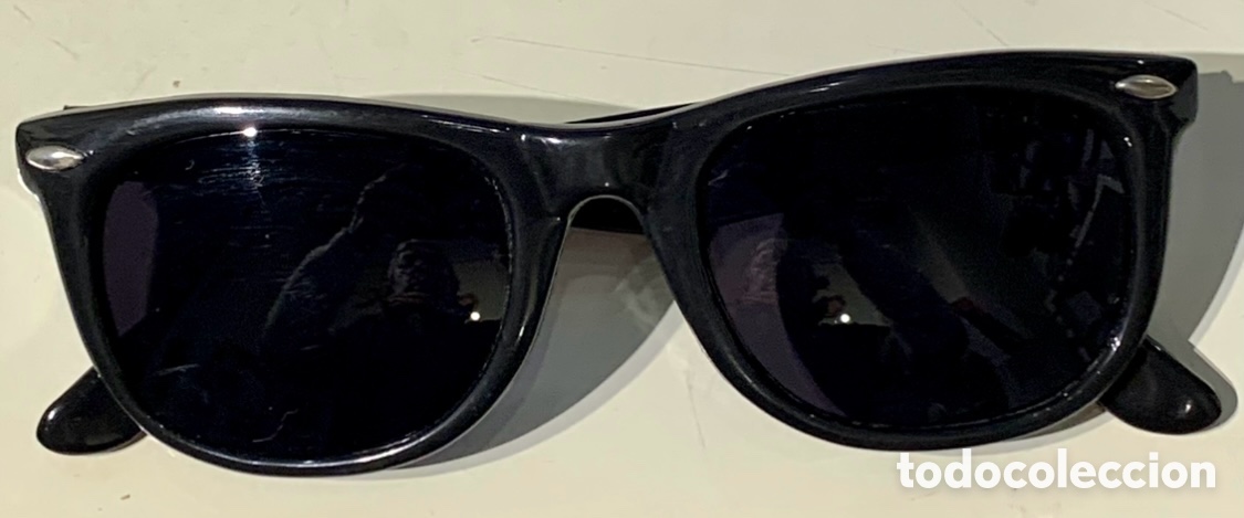 Vintage: Gafas de sol. Negras. Estilo Ray Ban. - Foto 1