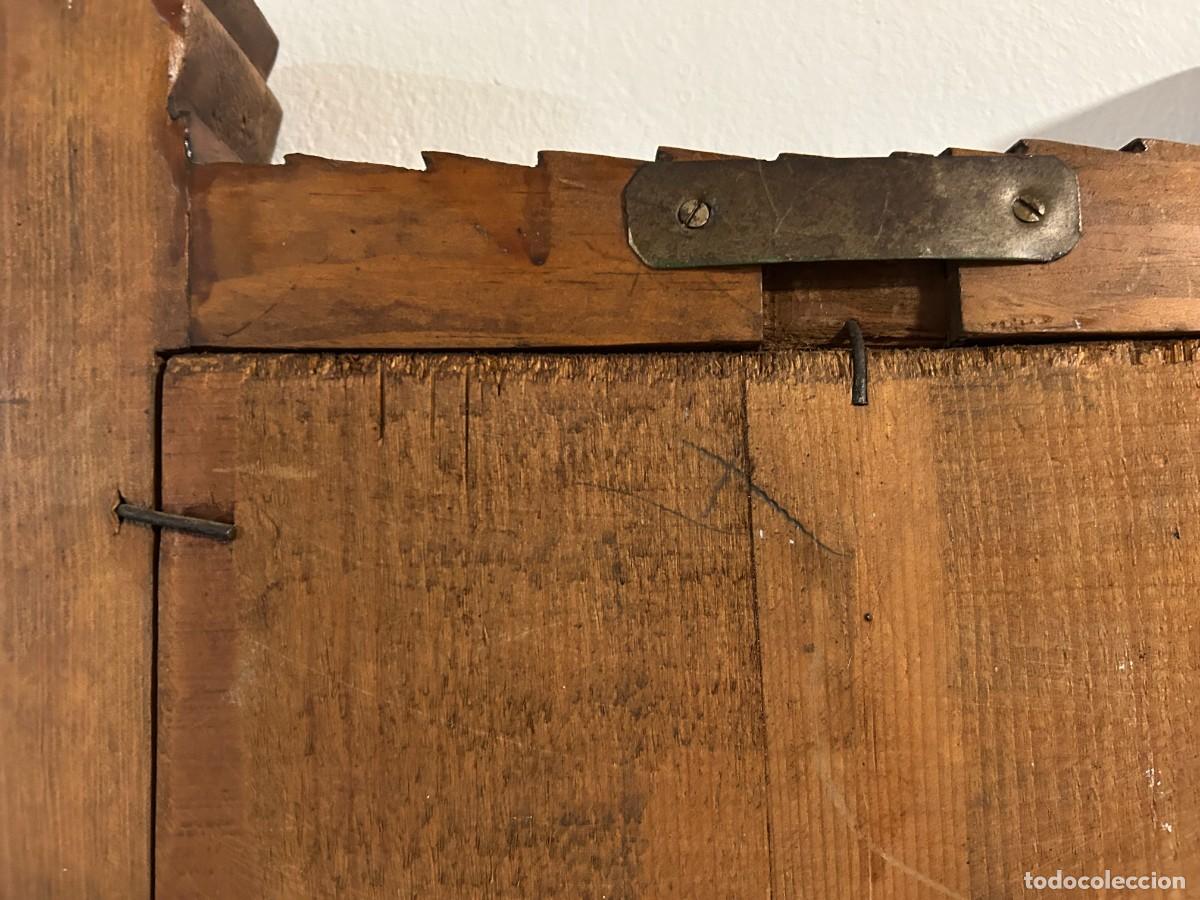 Vintage: Cuadro tallado en madera caballo con firma - Foto 4