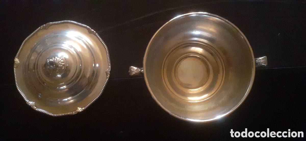Vintage: Sopera Metal Plateado - Foto 3