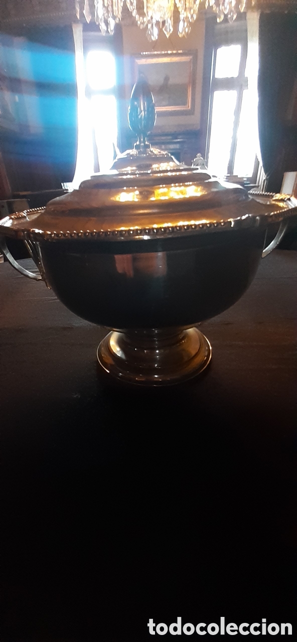 Vintage: Sopera Metal Plateado - Foto 1