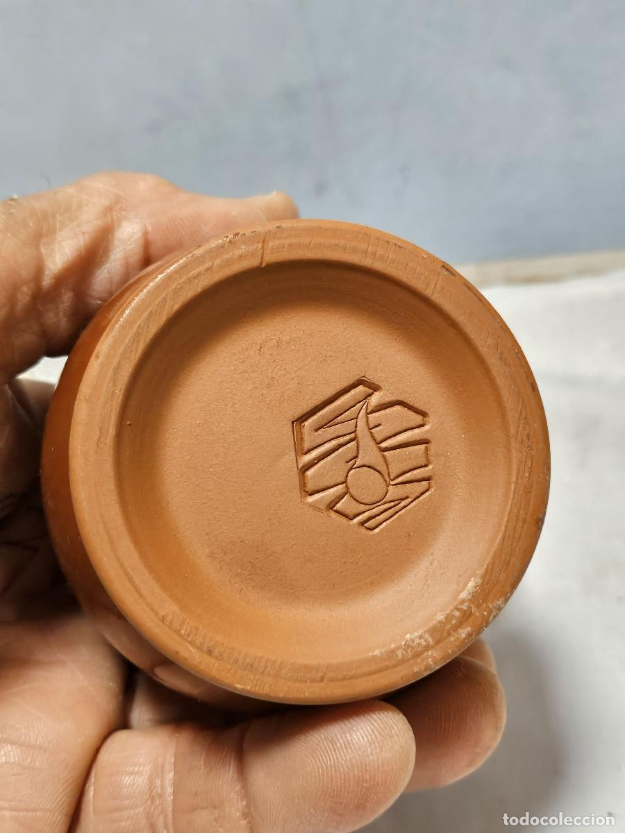 Vintage: vela en vaso de ceramica - Foto 3