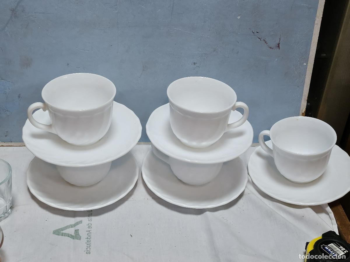 Vintage: 5 tazas y platos de porcelana - Foto 1