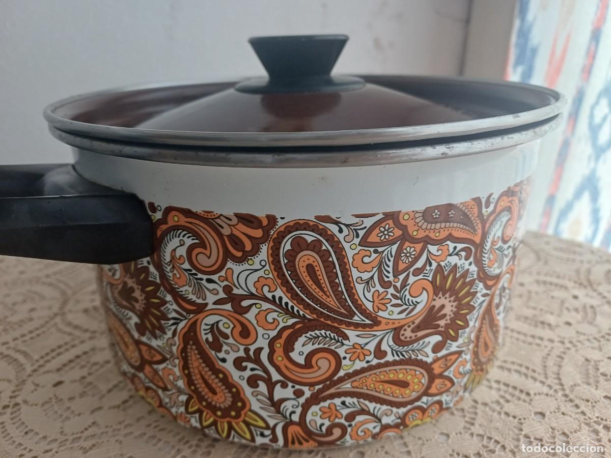 Vintage: Olla cacerola esmaltada - Foto 13