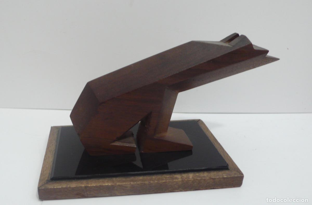 Vintage: PEQUE&Ntilde;O OSO EN MADERA - Foto 1
