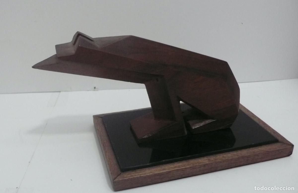 Vintage: PEQUE&Ntilde;O OSO EN MADERA - Foto 2