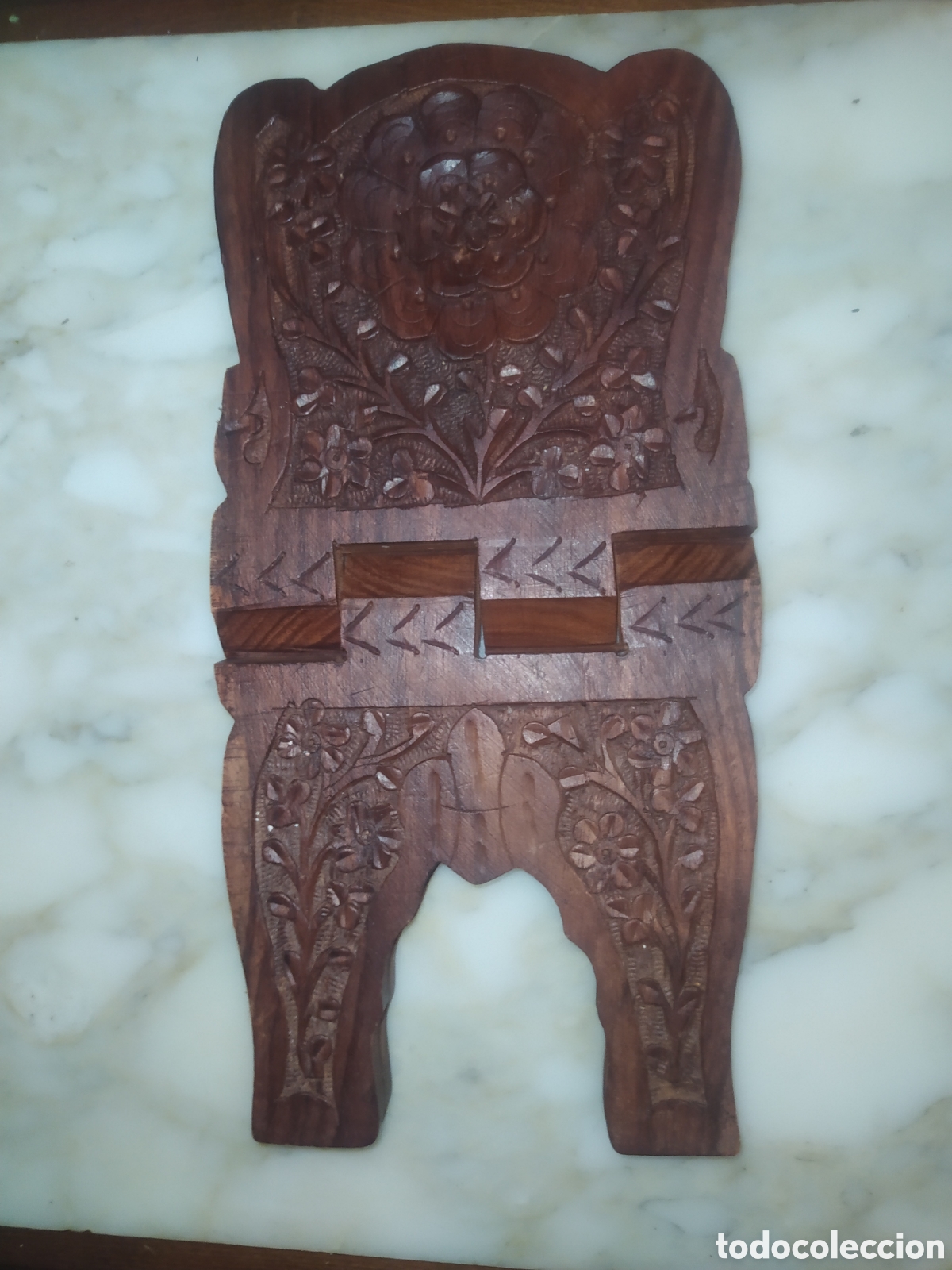 Vintage: Atril de madera - Marr&oacute;n - Foto 3