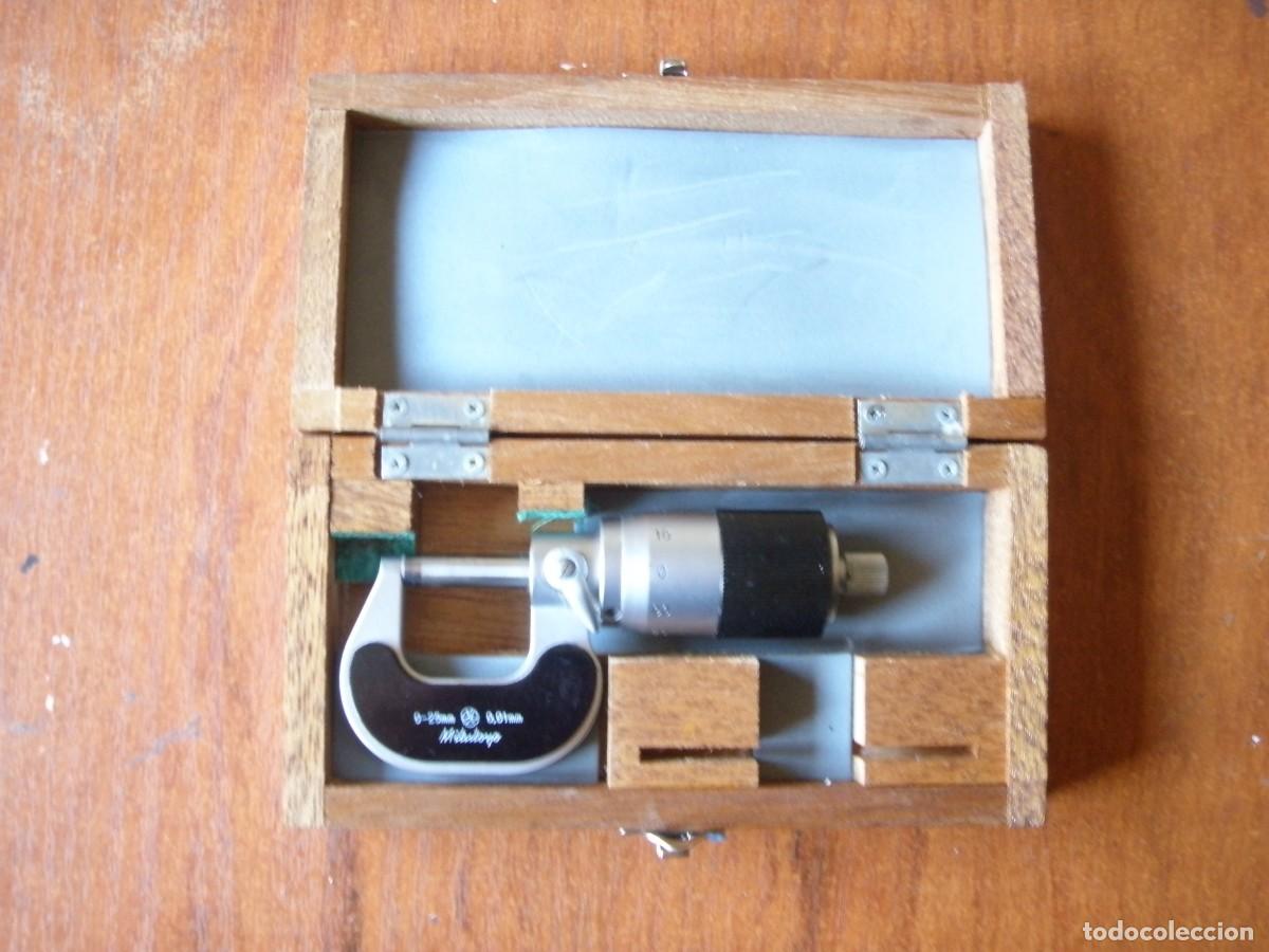 Vintage: MICROMETRO MITUTOYO EN BUEN ESTADO - Foto 2