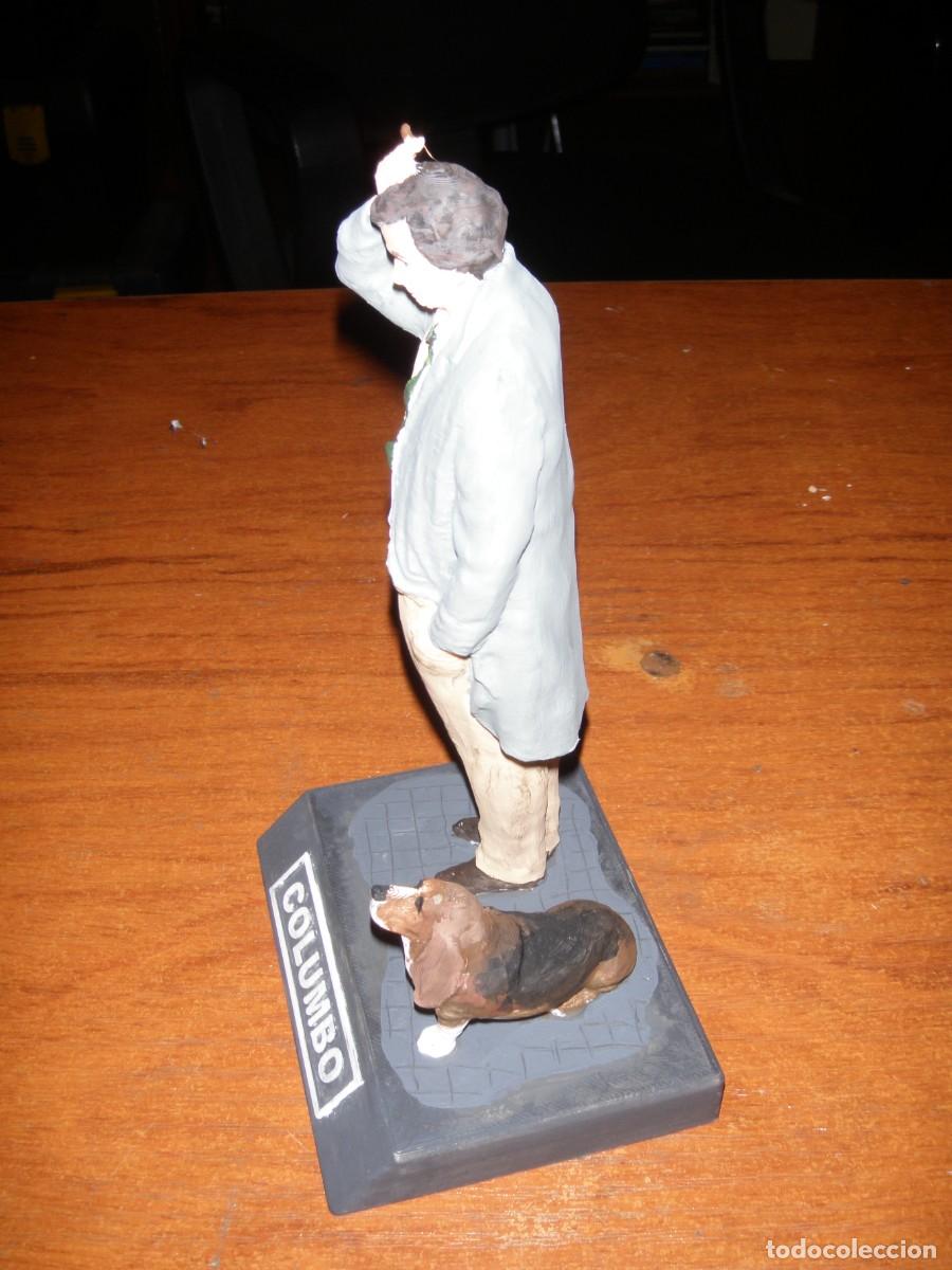Vintage: FIGURA COLOMBO COLUMBO Y PERRO 17 CM - Foto 2