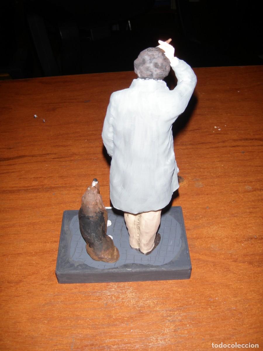 Vintage: FIGURA COLOMBO COLUMBO Y PERRO 17 CM - Foto 3