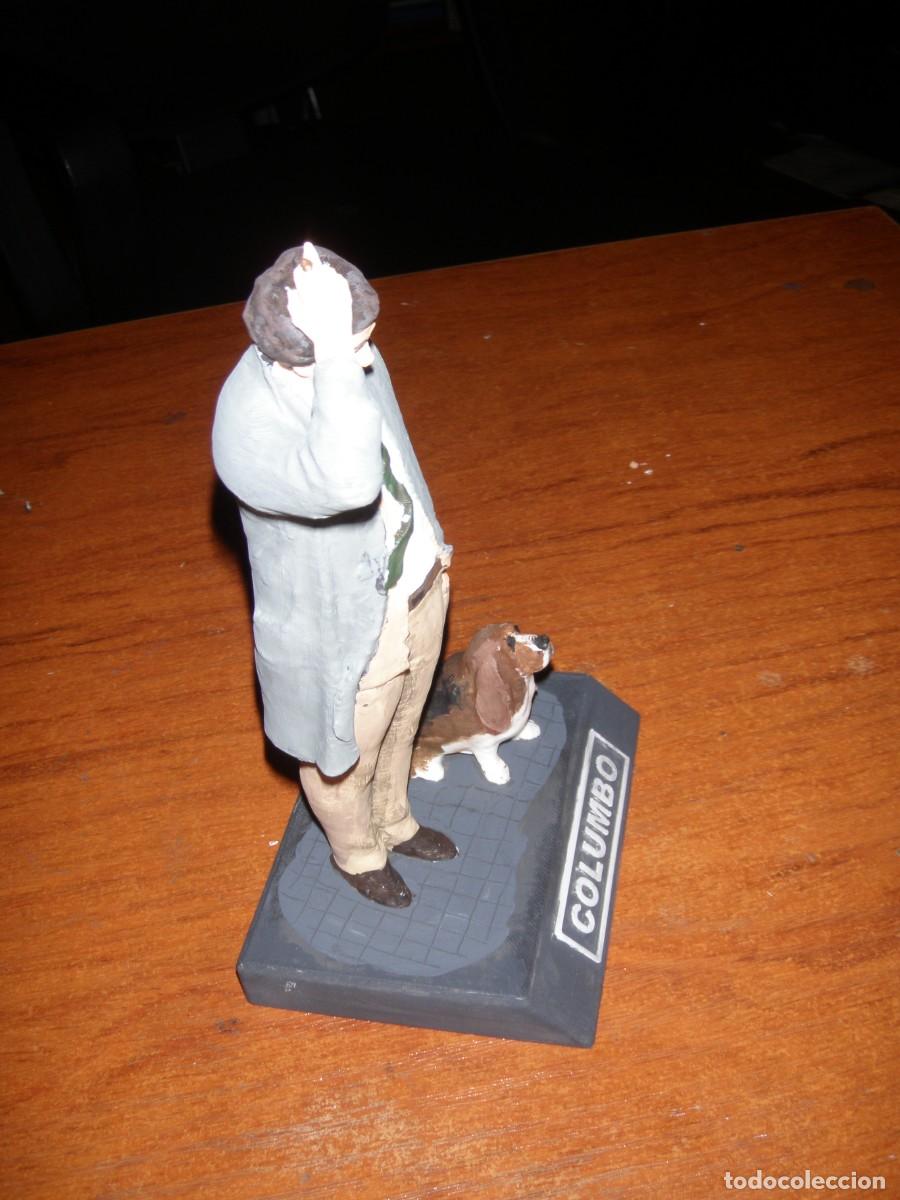 Vintage: FIGURA COLOMBO COLUMBO Y PERRO 17 CM - Foto 4