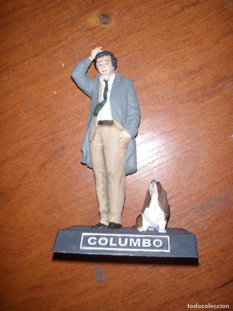 Vintage: FIGURA COLOMBO COLUMBO Y PERRO 17 CM - Foto 5