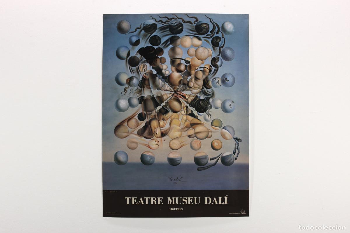 cartel poster publicitario teatro museo dalí fi - Compra venta en 