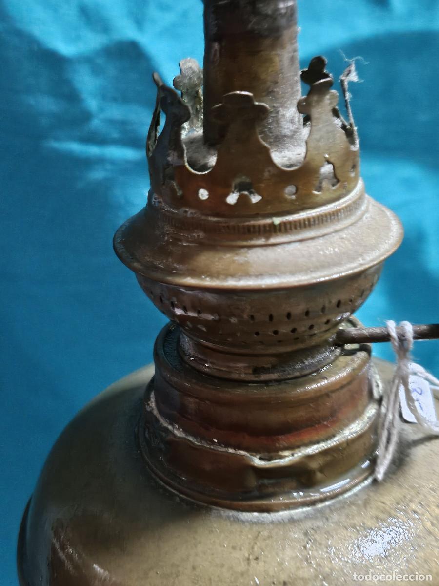 Vintage: quinque de metal dorado - Foto 3
