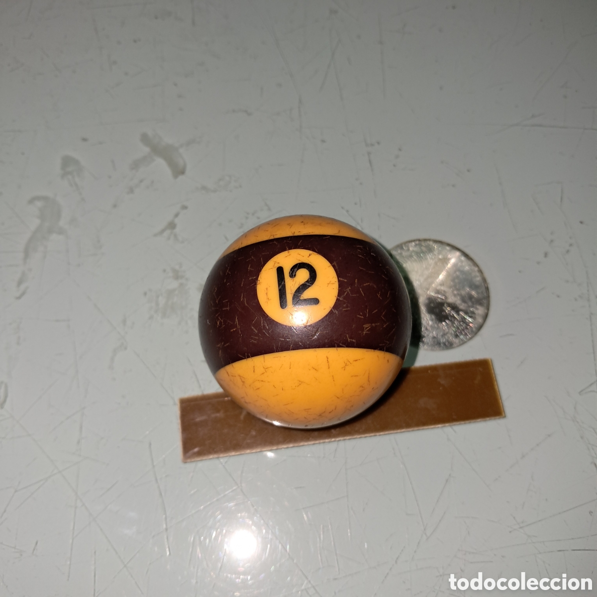 Vintage: Bola de billar 12, 2,5 pulgadas - Foto 1