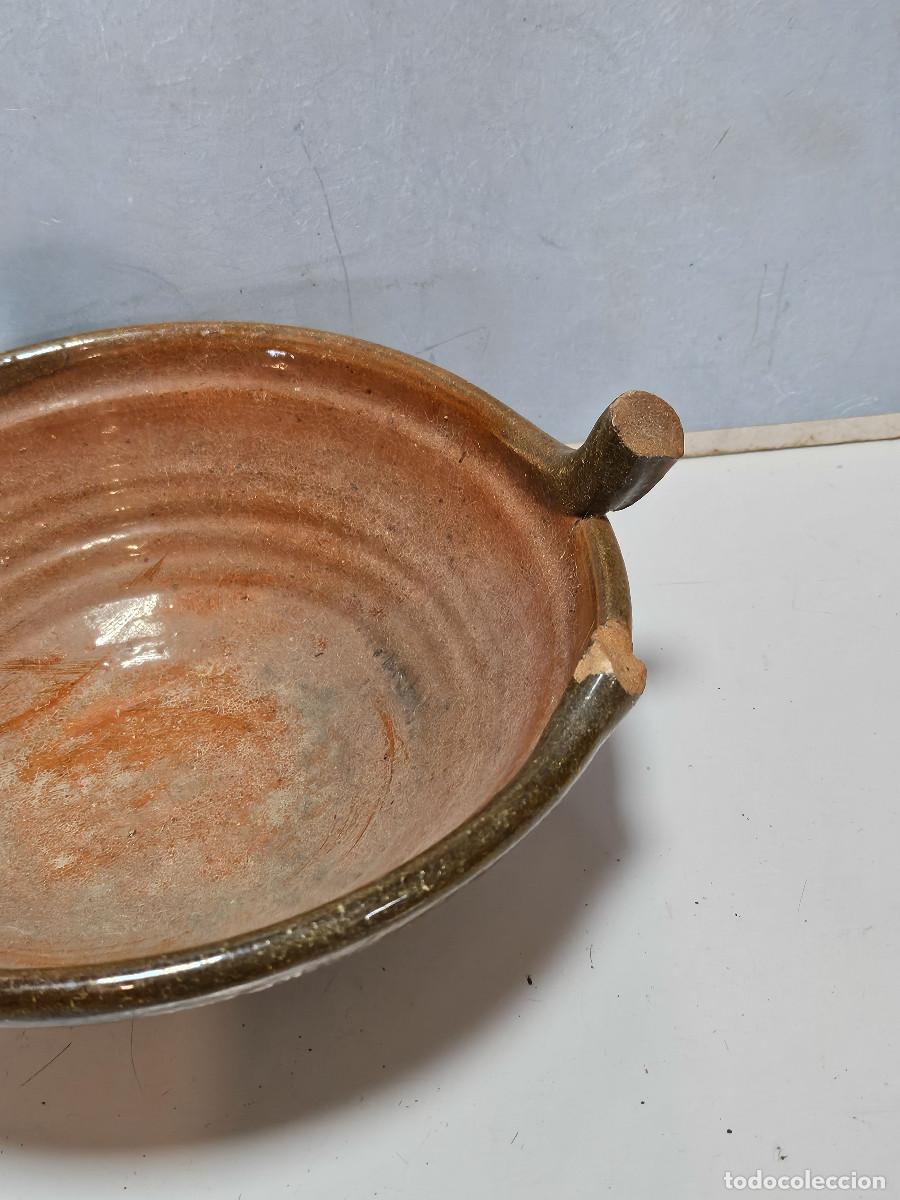 Vintage: cazuela de barro antiguo - Foto 3
