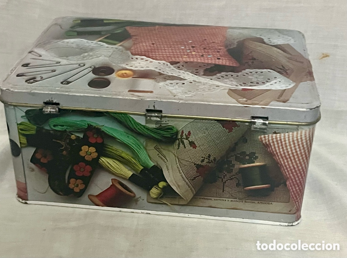 Vintage: LATA DE COLACAO A&Ntilde;OS 70 - Foto 3
