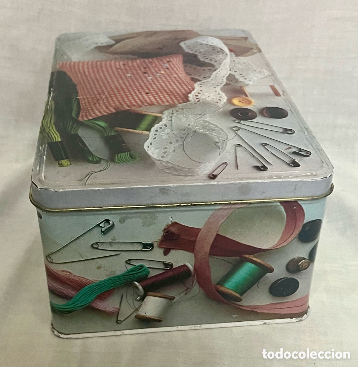 Vintage: LATA DE COLACAO A&Ntilde;OS 70 - Foto 4