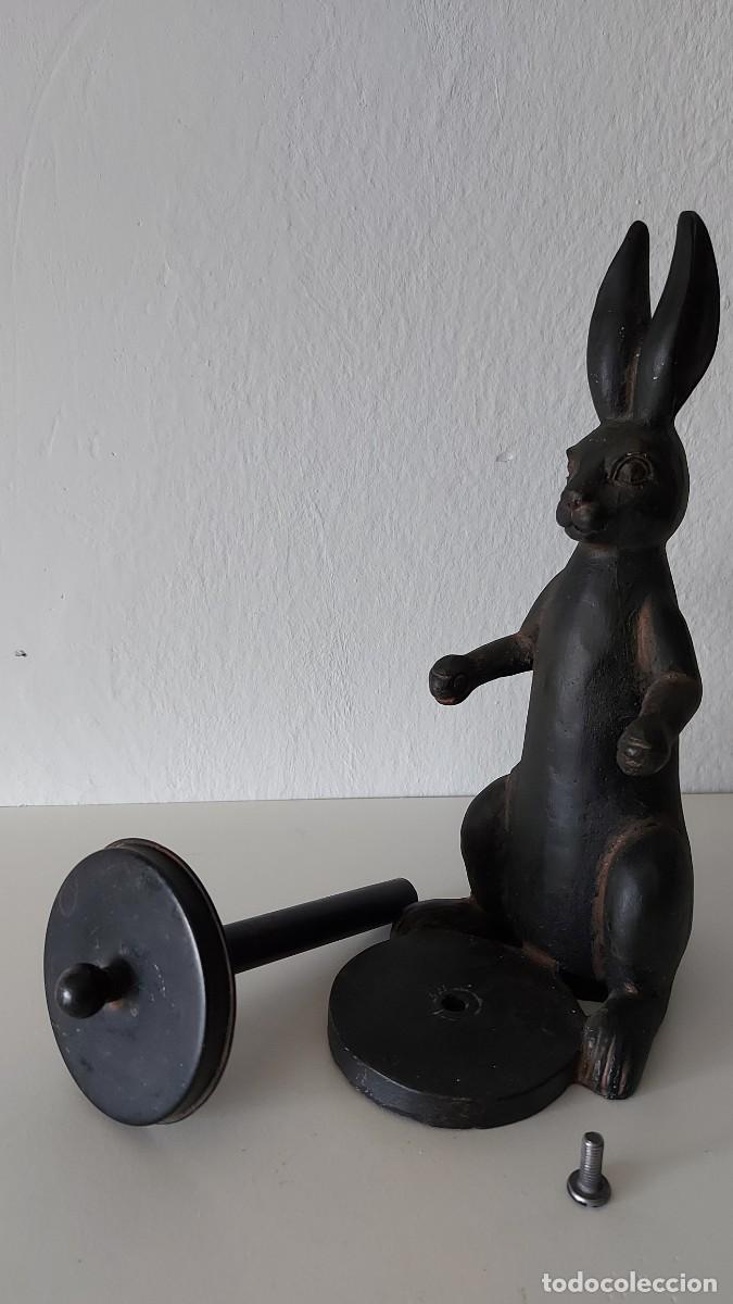 Vintage: FIGURA SOPORTE DE BOBINA - Foto 6