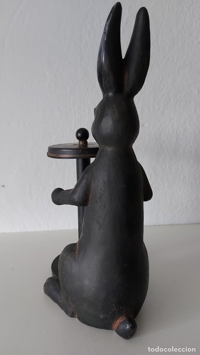 Vintage: FIGURA SOPORTE DE BOBINA - Foto 8
