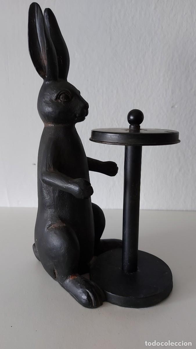 Vintage: FIGURA SOPORTE DE BOBINA - Foto 9