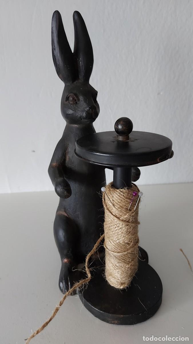 Vintage: FIGURA SOPORTE DE BOBINA - Foto 13