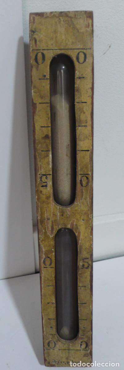 Vintage: RELOJ DE ARENA DE MADERA - Foto 1