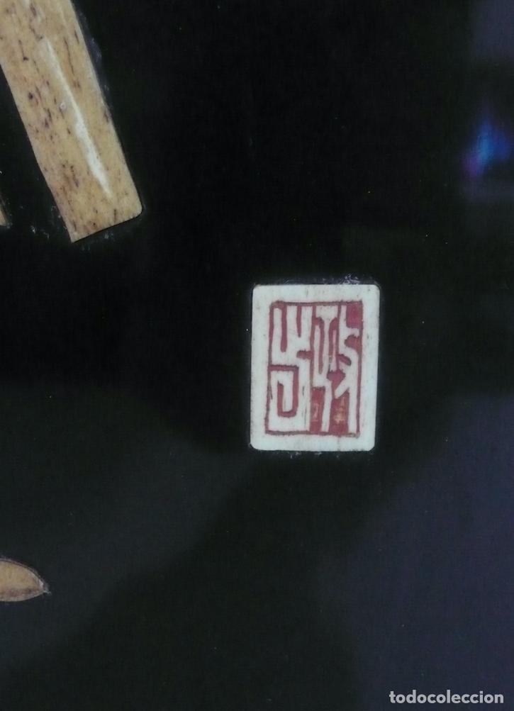 Vintage: TABLERO DE MADERA LACADA - Foto 4