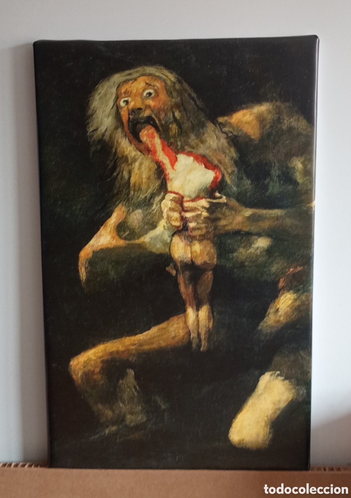Vintage: Cuadro GOYA Saturno devorando hijo - Foto 1