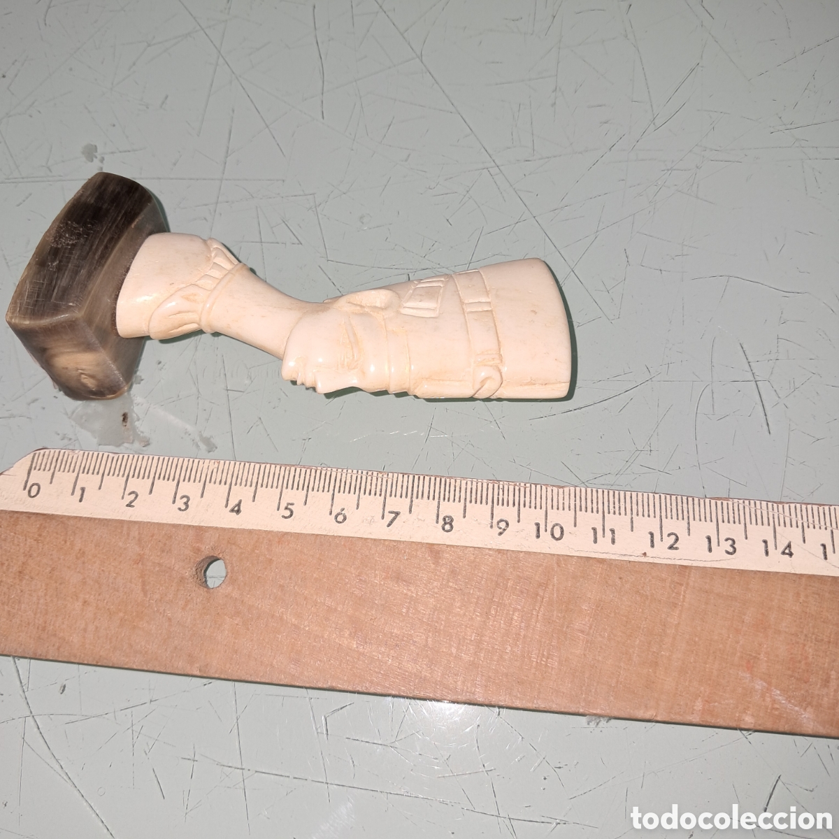 Vintage: Busto de Nefertiti, 11 cm - Foto 2