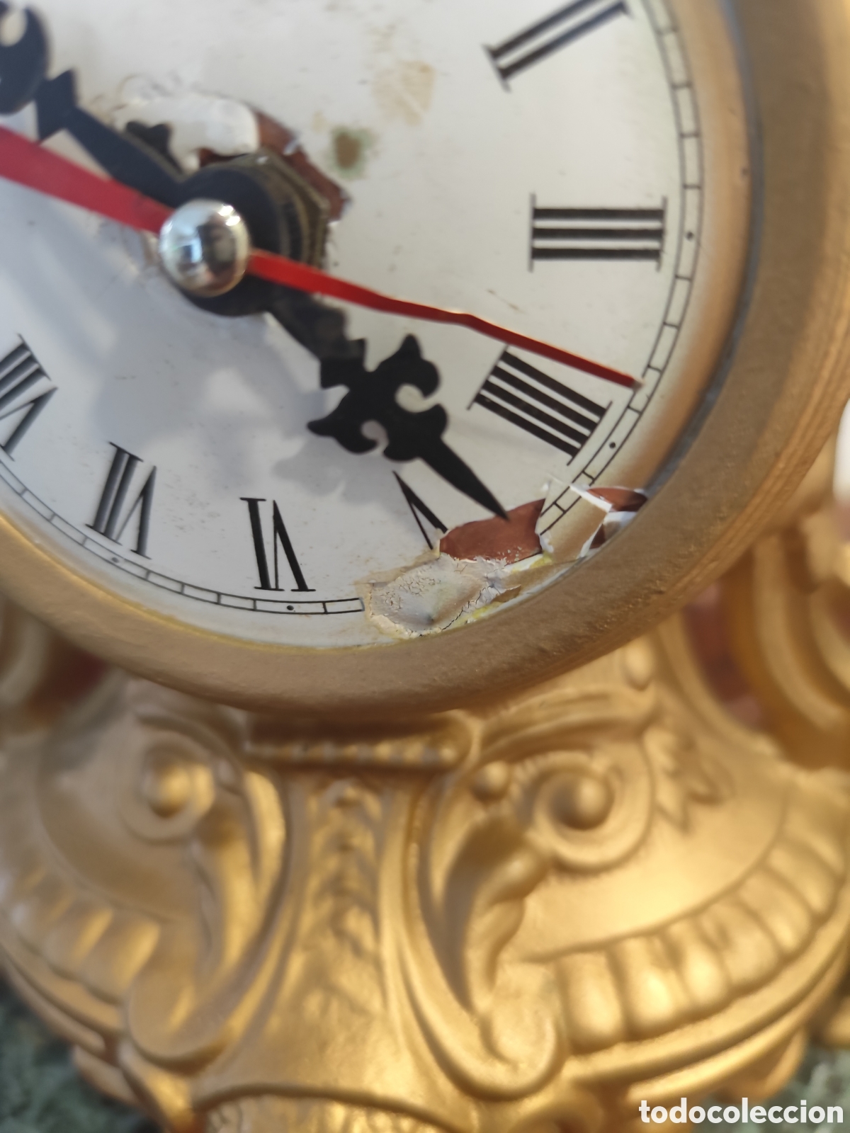 Vintage: Reloj sobremesa antiguo - Foto 2