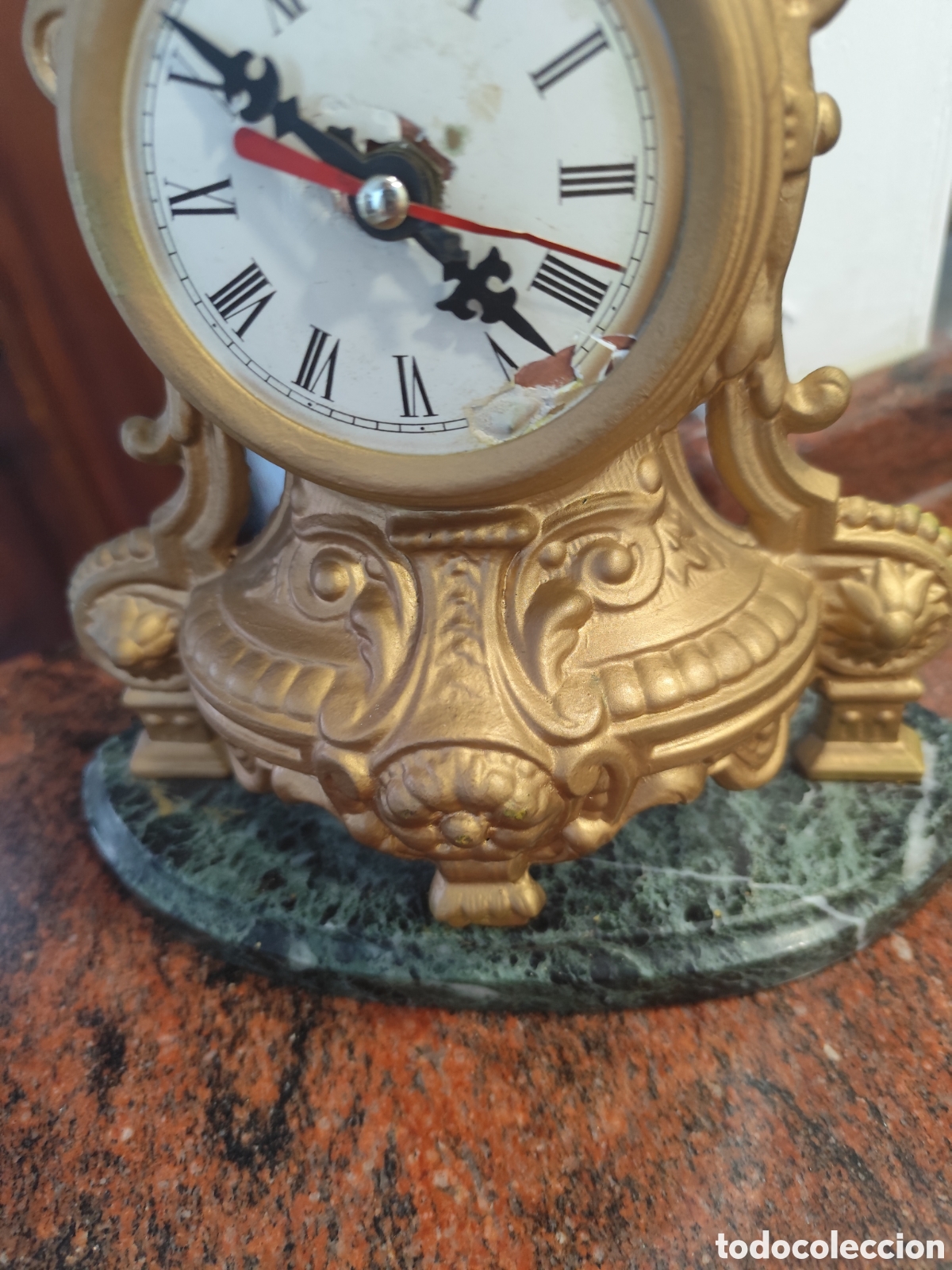 Vintage: Reloj sobremesa antiguo - Foto 3