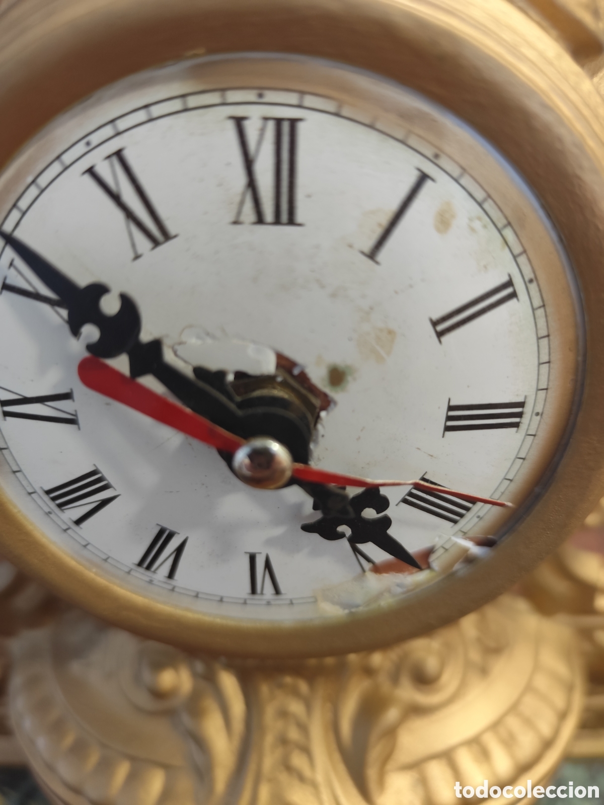 Vintage: Reloj sobremesa antiguo - Foto 6