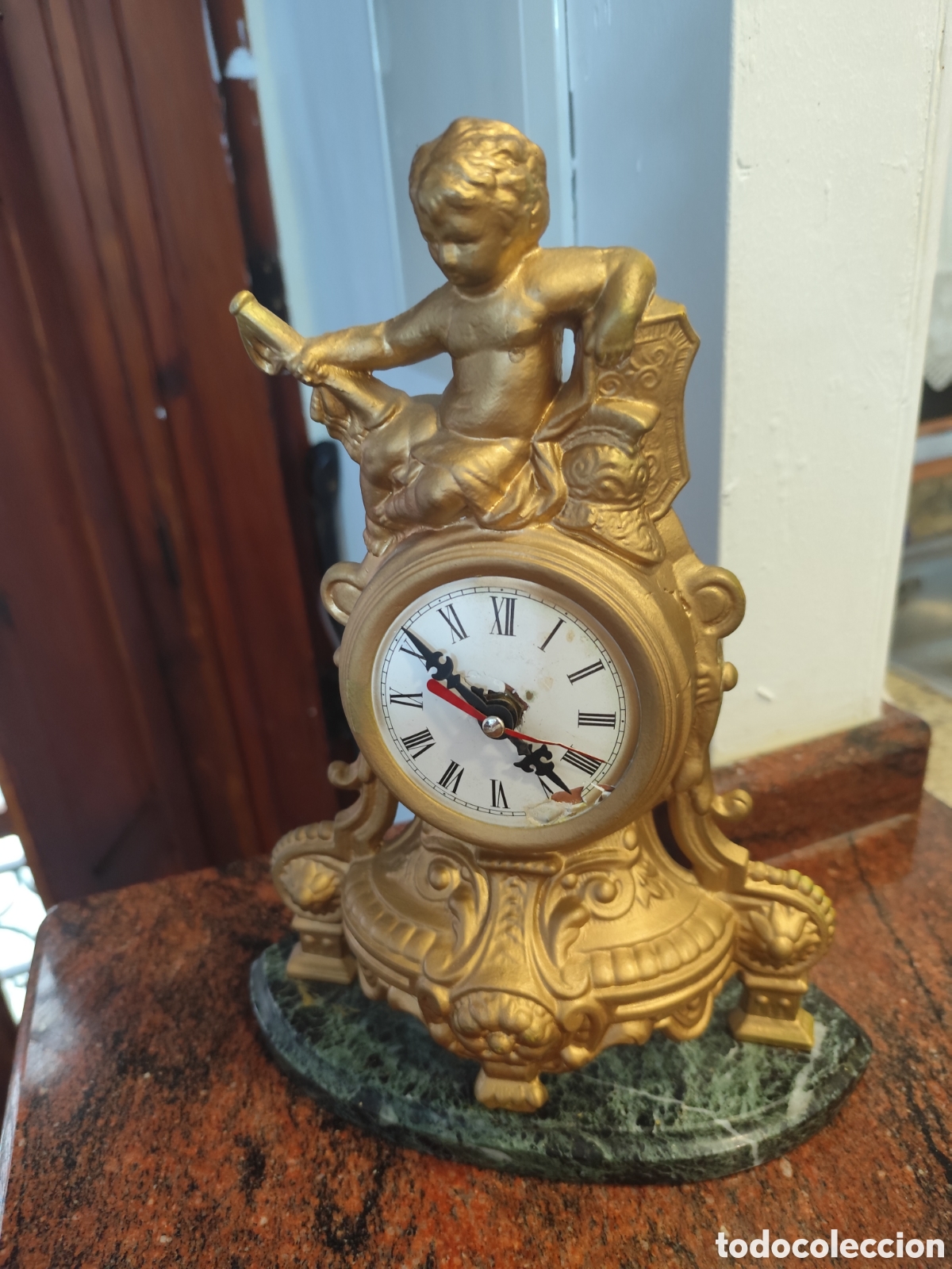Vintage: Reloj sobremesa antiguo - Foto 1