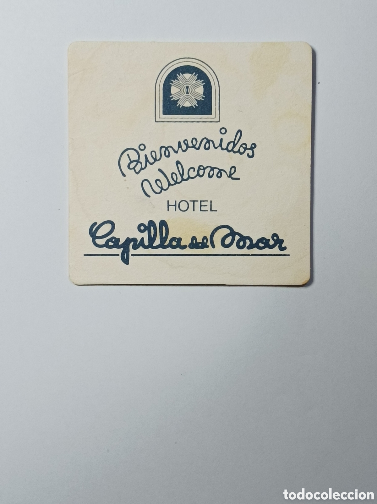 Vintage: CAPILLA DEL MAR. HOTEL. ILOCALIZABLE. POSAVASOS. - Foto 1