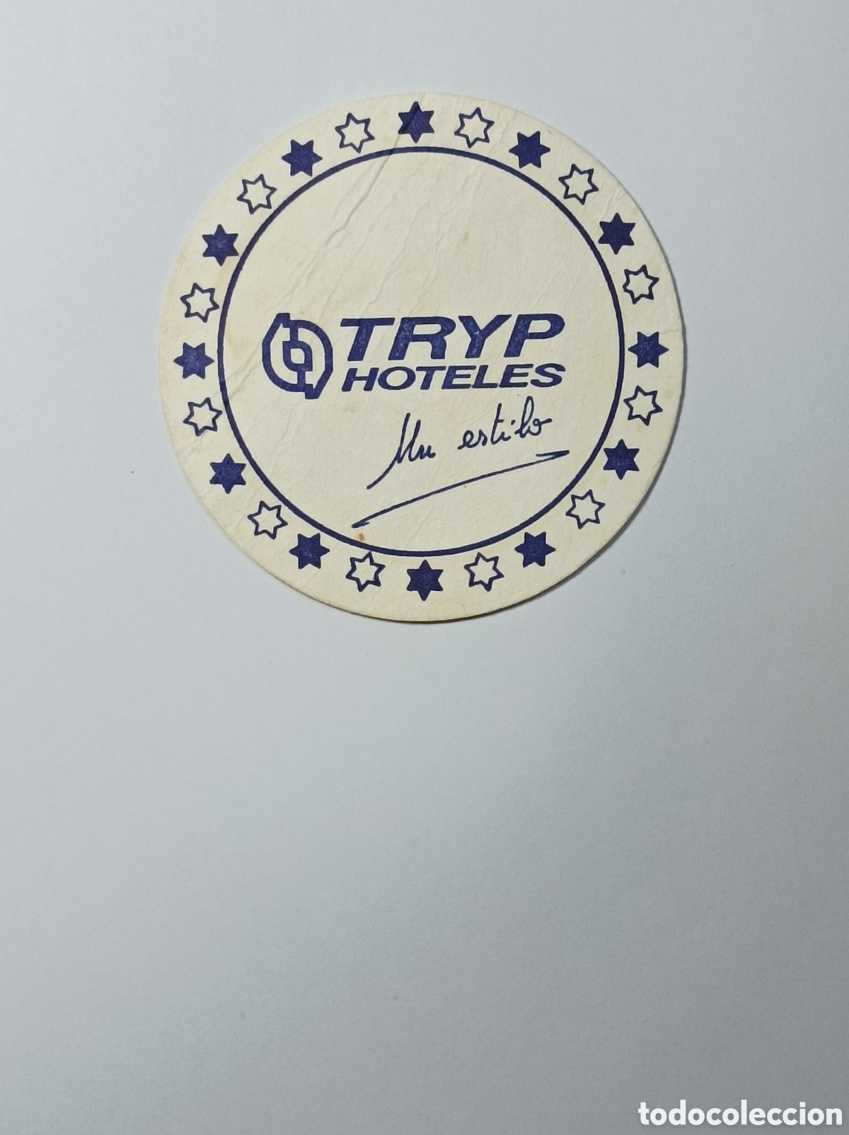 Vintage: TRYP HOTELES. POSAVASOS. - Foto 1