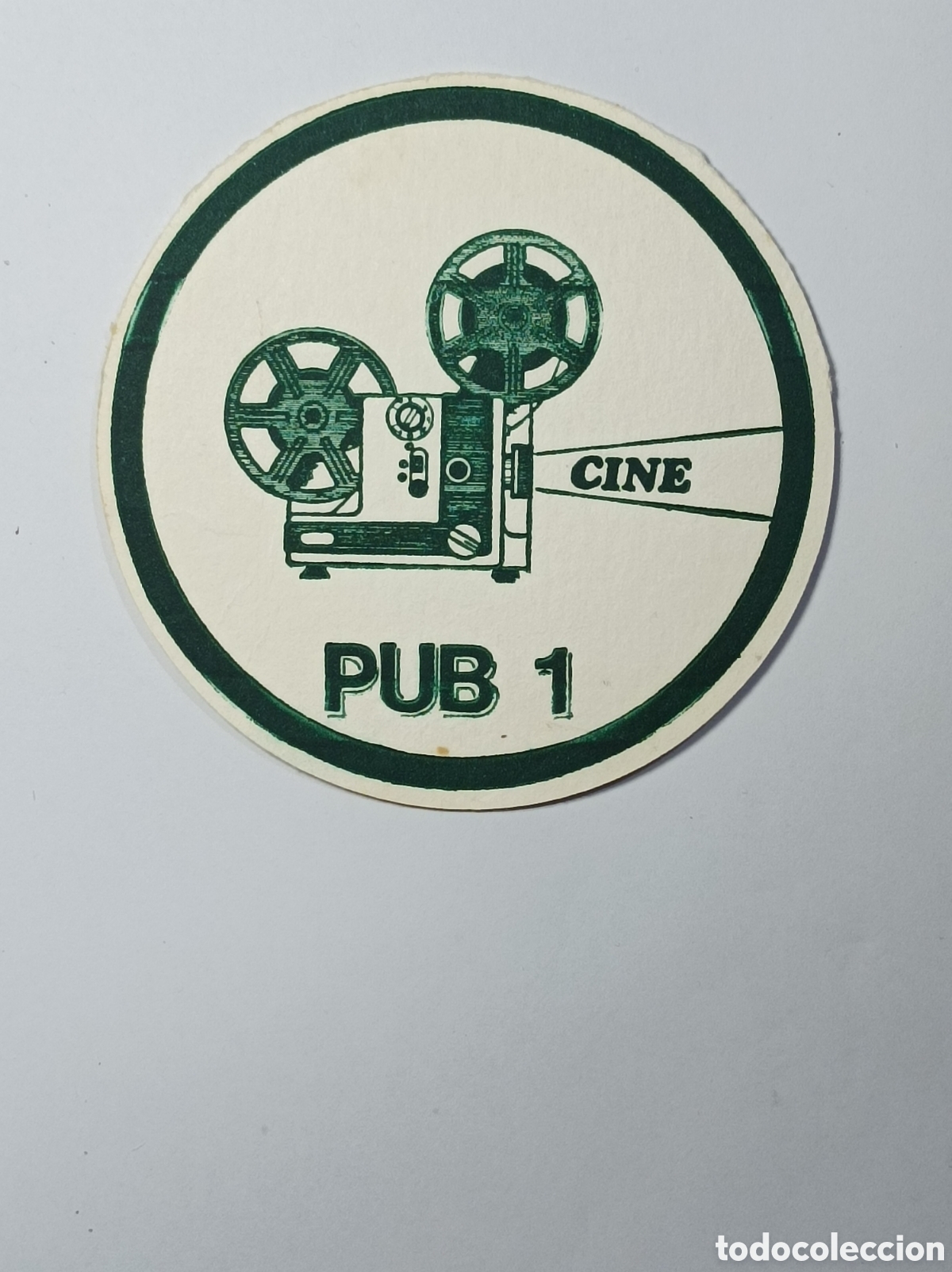 Vintage: CINE PUB 1. ILOCALIZABLE. POSAVASOS. - Foto 1