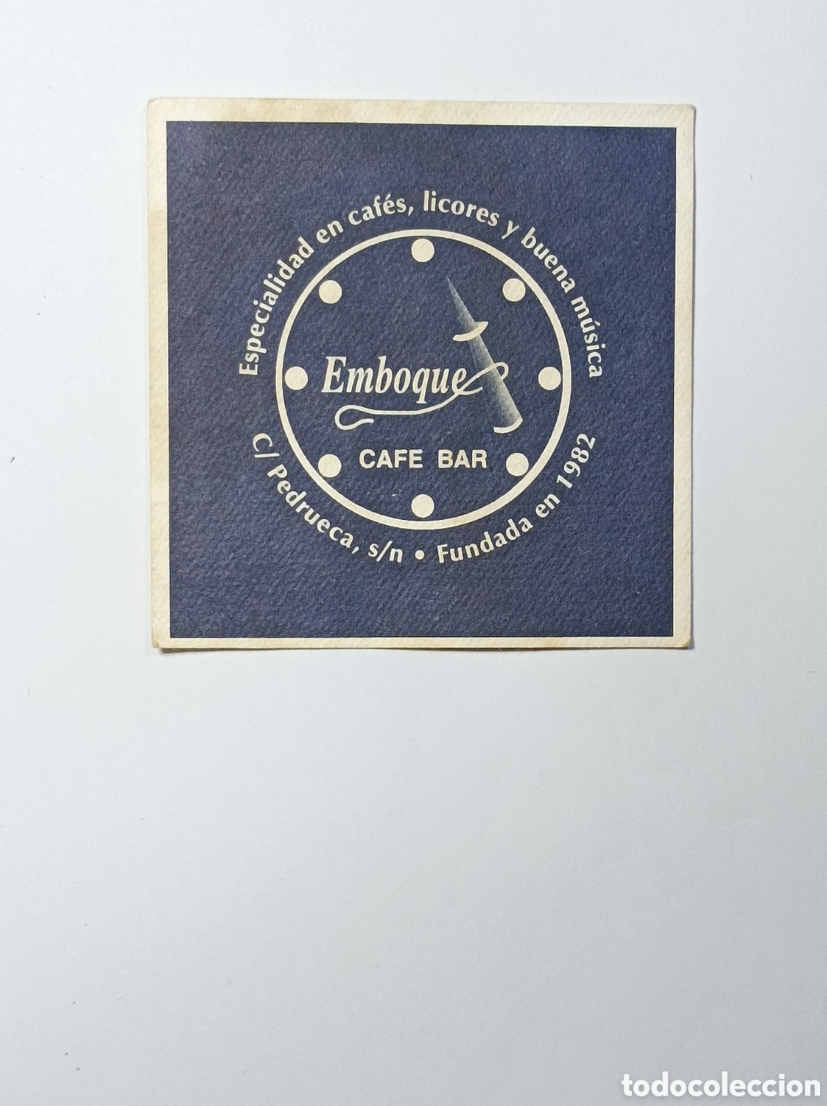 Vintage: EMBOQUE CAFE BAR. ILOCALIZABLE. POSAVASOS. - Foto 1