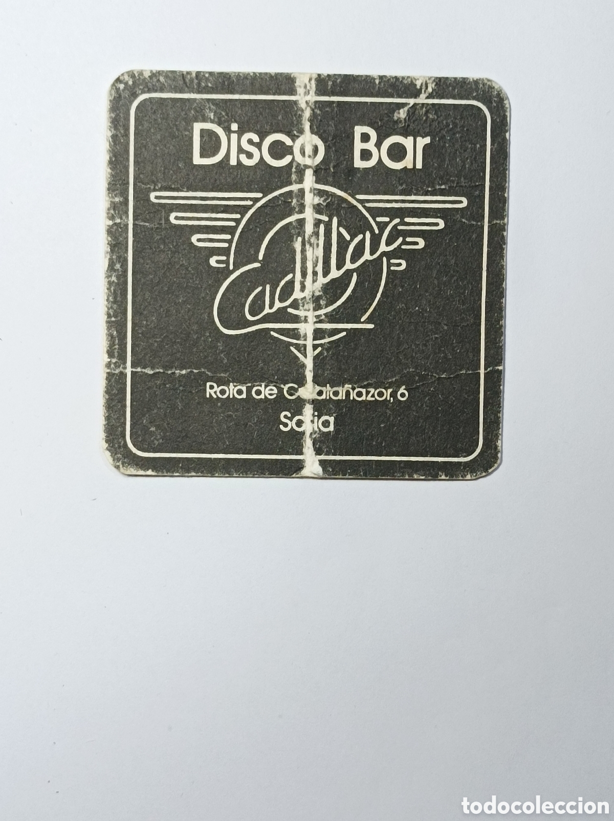 Vintage: DISCO PUB CADILLAC. POSAVASOS. - Foto 1