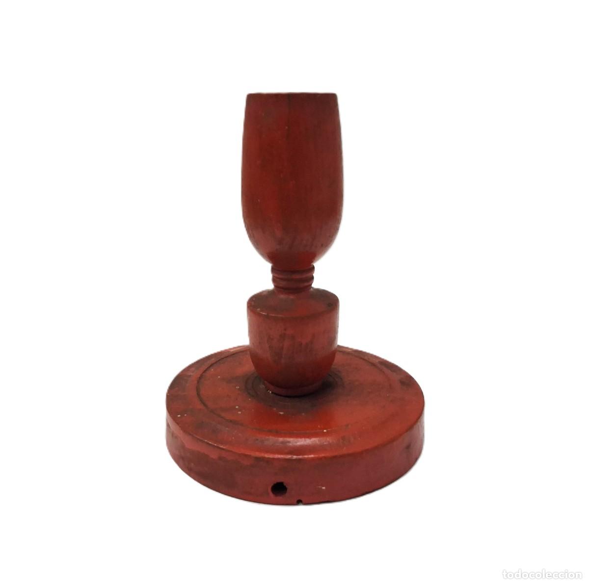 Vintage: Candelabro vintage de madera Aarikka - Foto 3