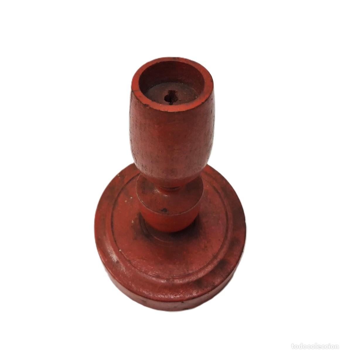 Vintage: Candelabro vintage de madera Aarikka - Foto 5