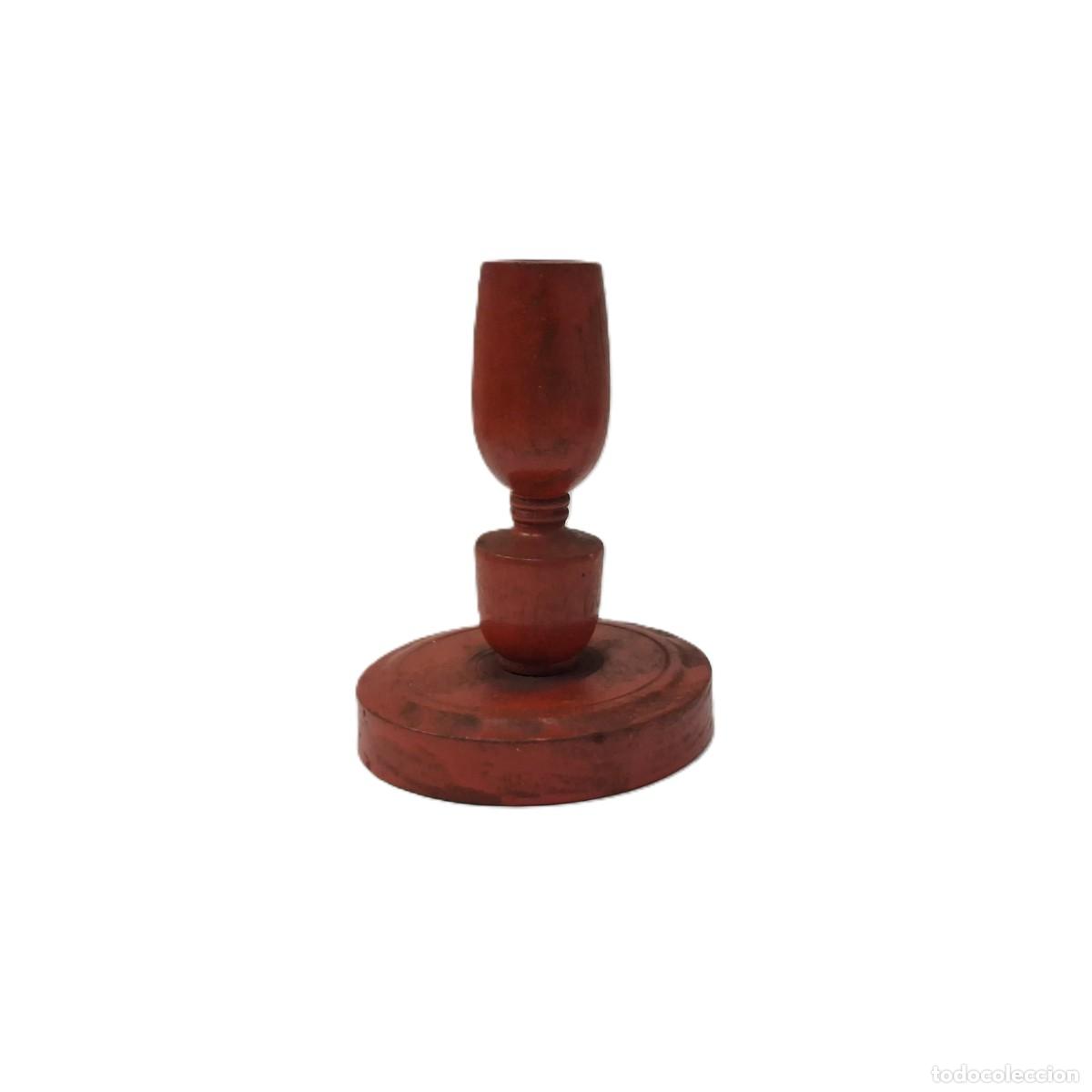 Vintage: Candelabro vintage de madera Aarikka - Foto 6