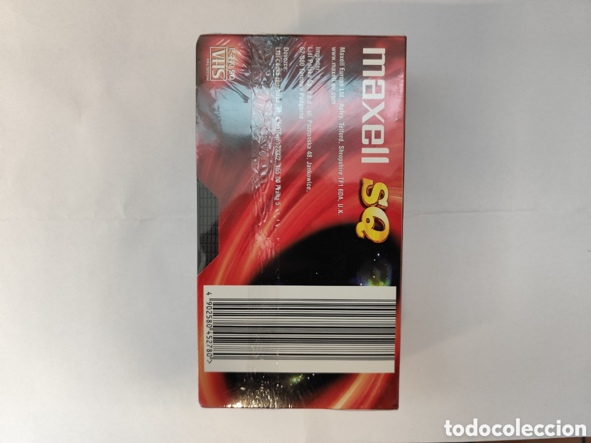 Vintage: Pack 2 cintas VHS, Maxell SQ. Precintado - Foto 2